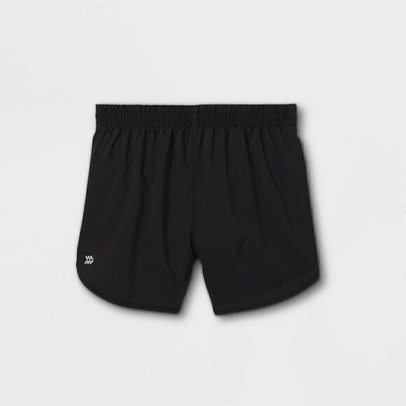 Girls Run Shorts All in Motion XS Black - Picture 2 of 4